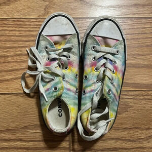 Converse Rainbow Tie Dye Shoes Youth 12